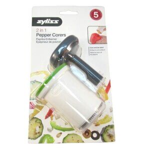 2 in 1 Pepper Corers Manual Kitchen Corer Tool New in Box